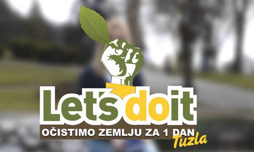 Sedma akcija čišćenja otpada na području Grada Tuzla: Let’s Do It-očistimo zemlju za 1 dan