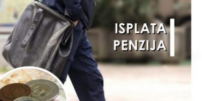 Danas isplata novembarskih penzija Danas isplata novembarskih penzija