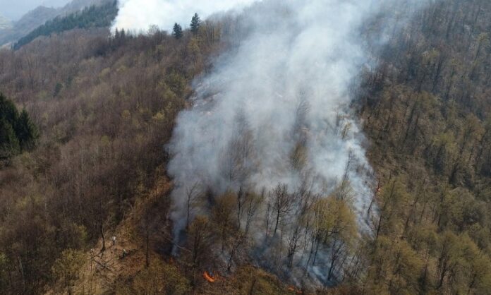 Kiša ugasila požare u Hercegovačko-neretvanskom kantonu
