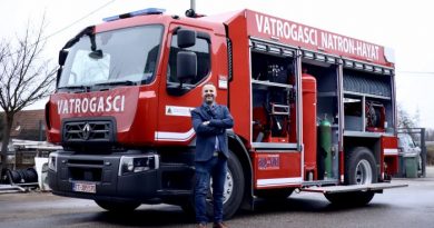 Vatrogasna vozila iz Živinica idu u svijet