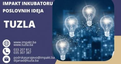 Objavljen Javni poziv za učešće u IMPAKT inkubatoru poslovnih ideja