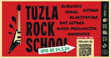 Upis polaznika Tuzla Rock School produžen do 24.maja