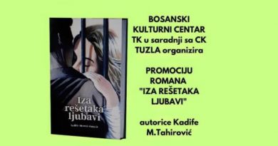 Promocija knjige “Iza rešetaka ljubavi”, Kadife Tahirović Murajčić