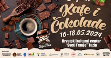 Prvi Sajam Kafe i Čokolade u Tuzli od 16. do 18. maja
