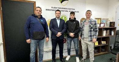 Ministarstvo za kulturu, sport i mlade Tuzlanskog kantona: Posjeta predstavnika Bokserskog kluba Tuzla