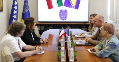 Grad Tuzla: Gradonačelnik Tuzle ugostio ambasadoricu Republike Italije u BiH