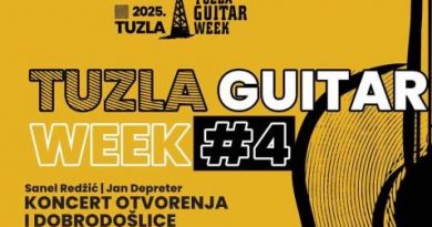 Zvuci svjetskih pozornica u Tuzli: Počinje Sedmica gitare 2025