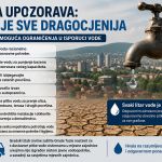 Tuzla pred izazovom zbog suše: Izvorišta sve slabija, građani pozvani na štednju