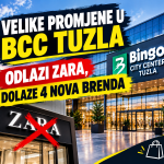 VELIKE PROMJENE U BCC TUZLA: ODLAZI ZARA, DOLAZE 4 NOVA BRENDA!